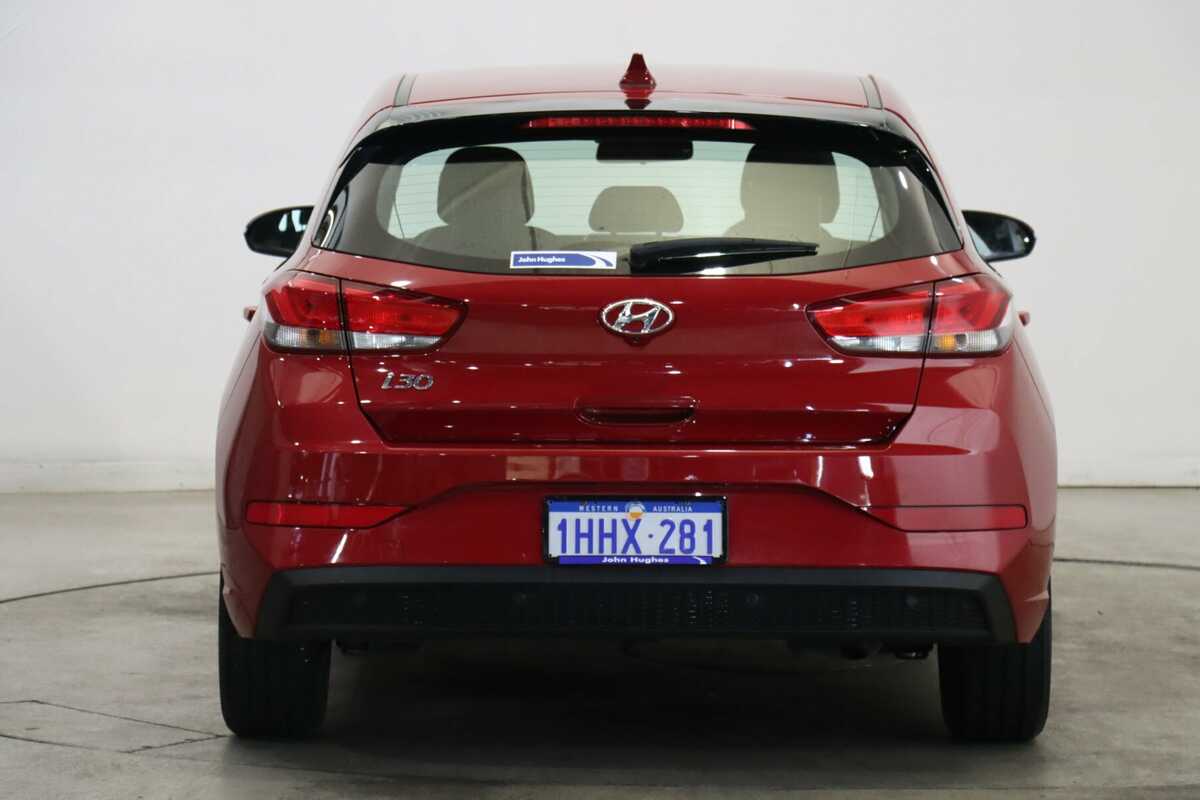 SOLD 2021 Hyundai i30 in Red Used Hatch Wangara WA
