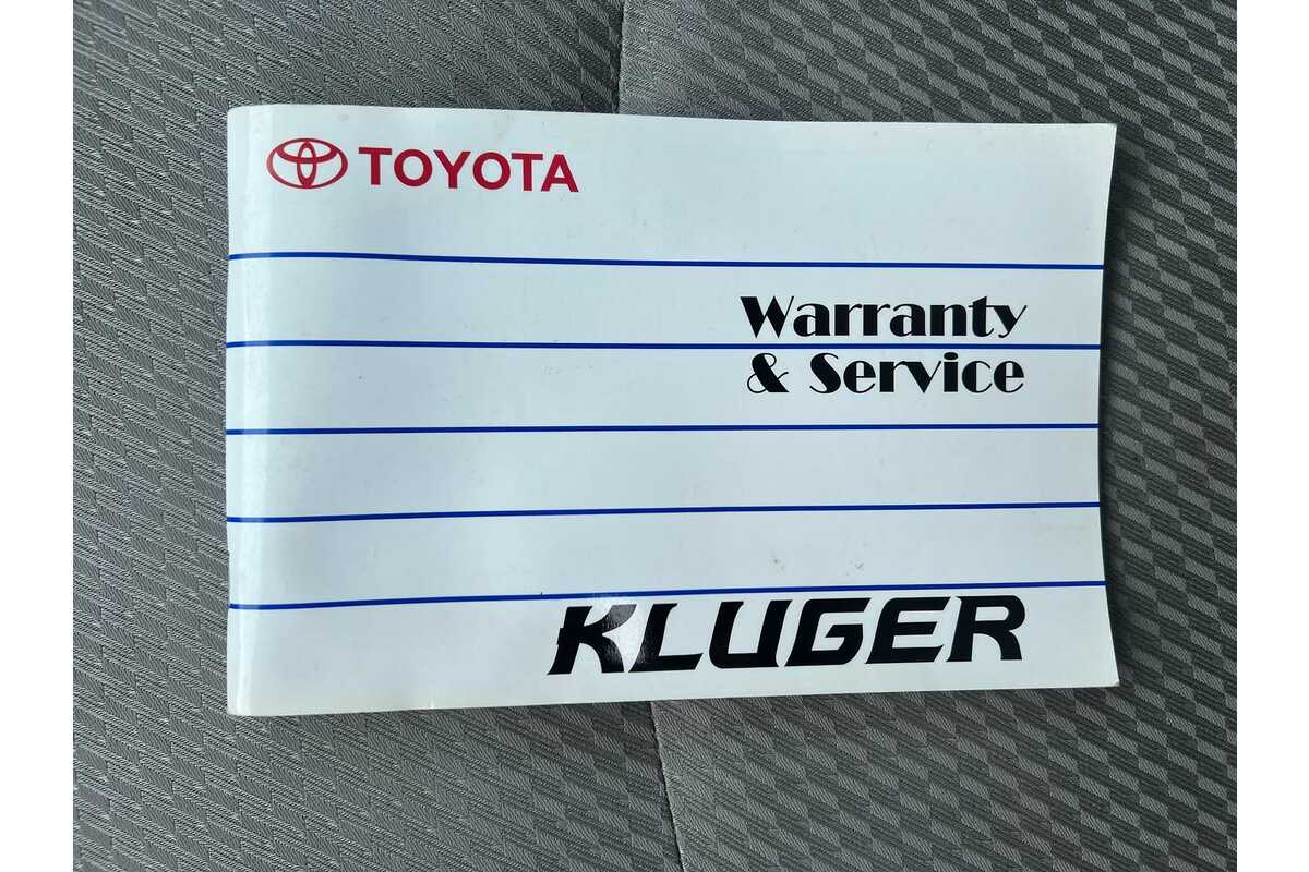 2006 Toyota Kluger CV MCU28R
