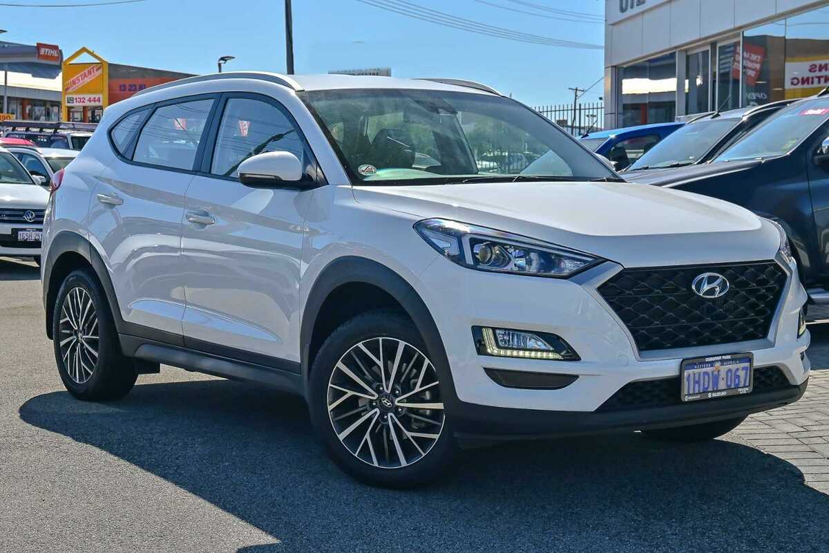 SOLD 2020 Hyundai Tucson Active X in WHITE | Used SUV | Osborne Park WA