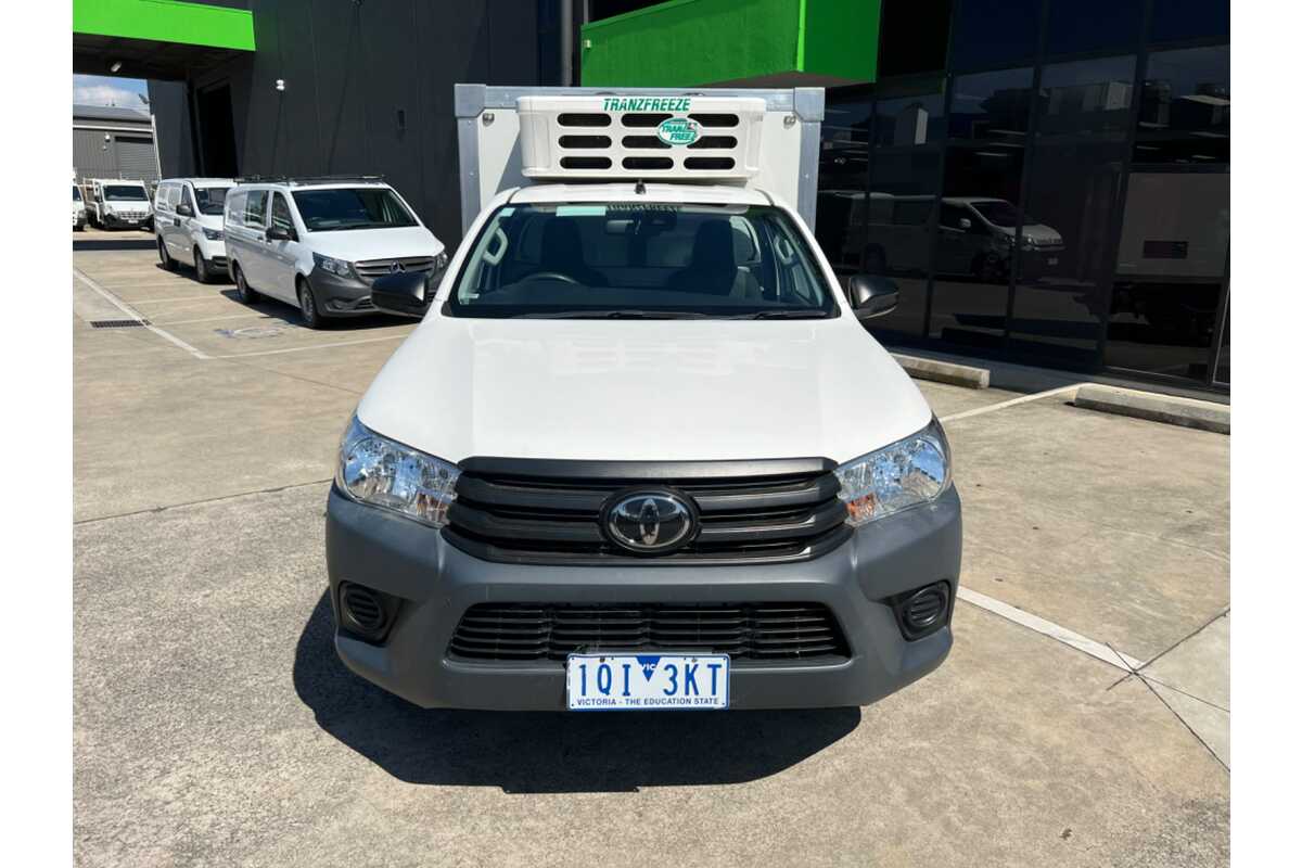 2019 Toyota Hilux Workmate TGN121R Rear Wheel Drive
