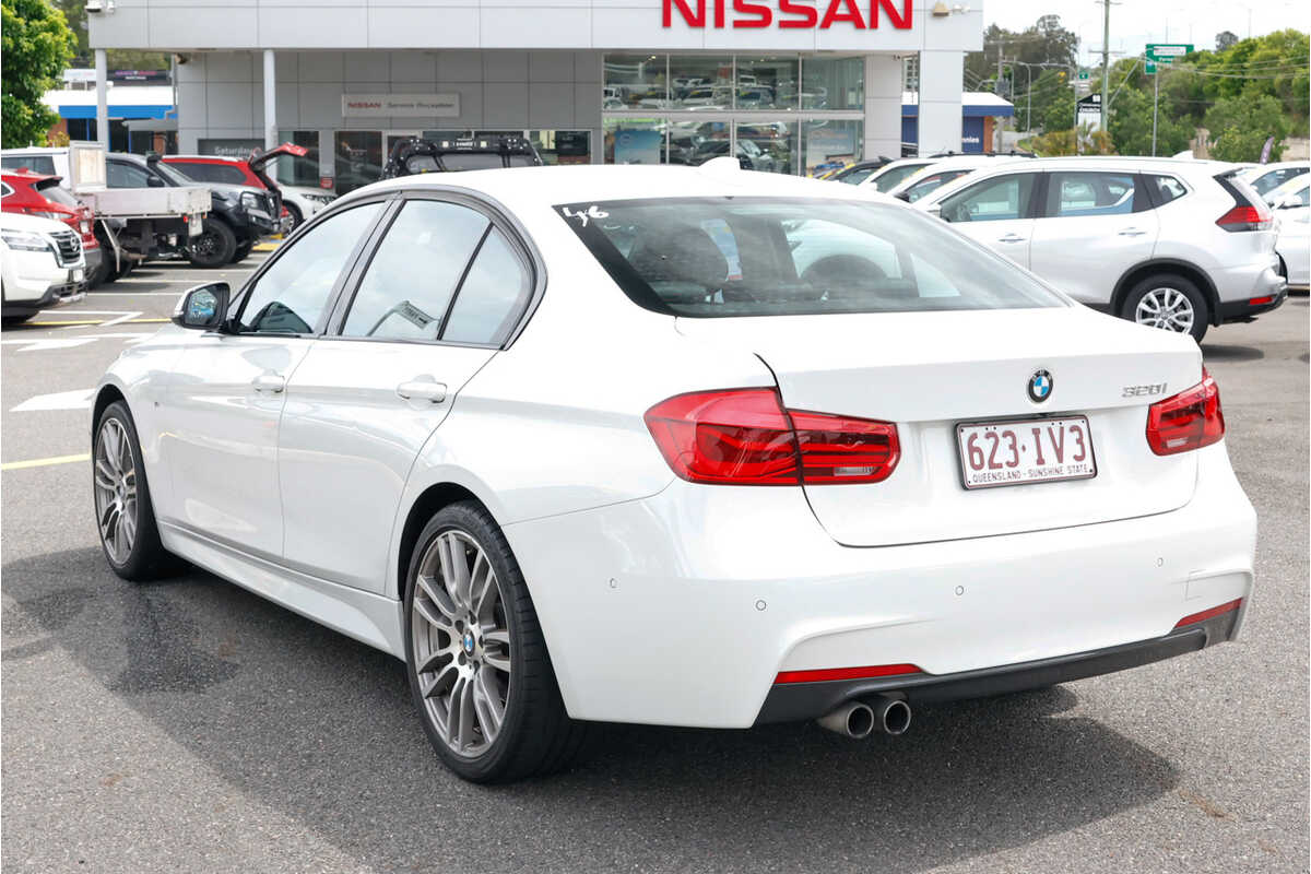 SOLD 2017 BMW 3 Series 320i M Sport in White Used Sedan Hillcrest QLD