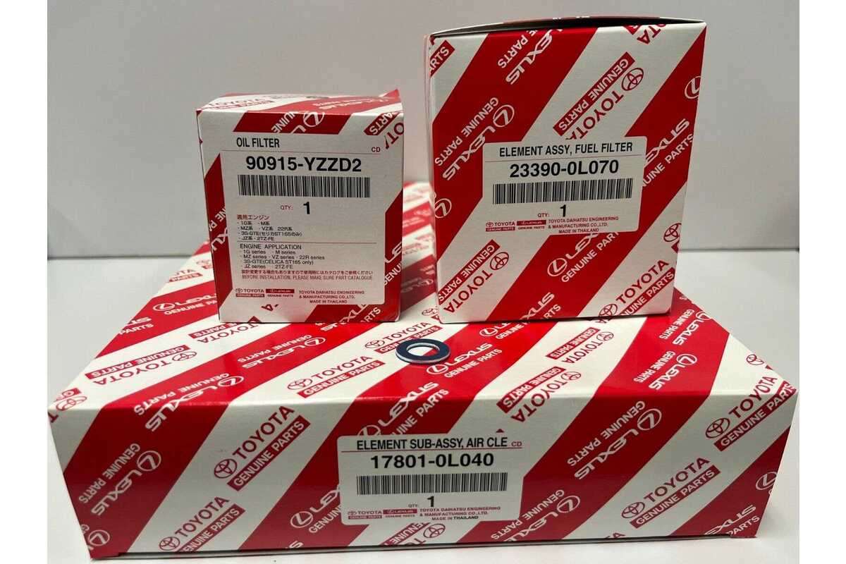 Toyota Service Filter Kit - Hilux GUN126, 2.8L 1GDFTV