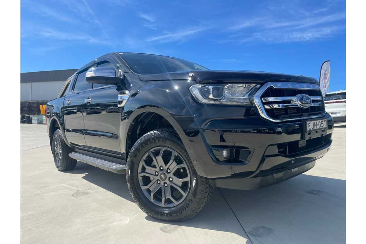 SOLD 2020 Ford Ranger XLT in Black | Used Ute | Orange NSW