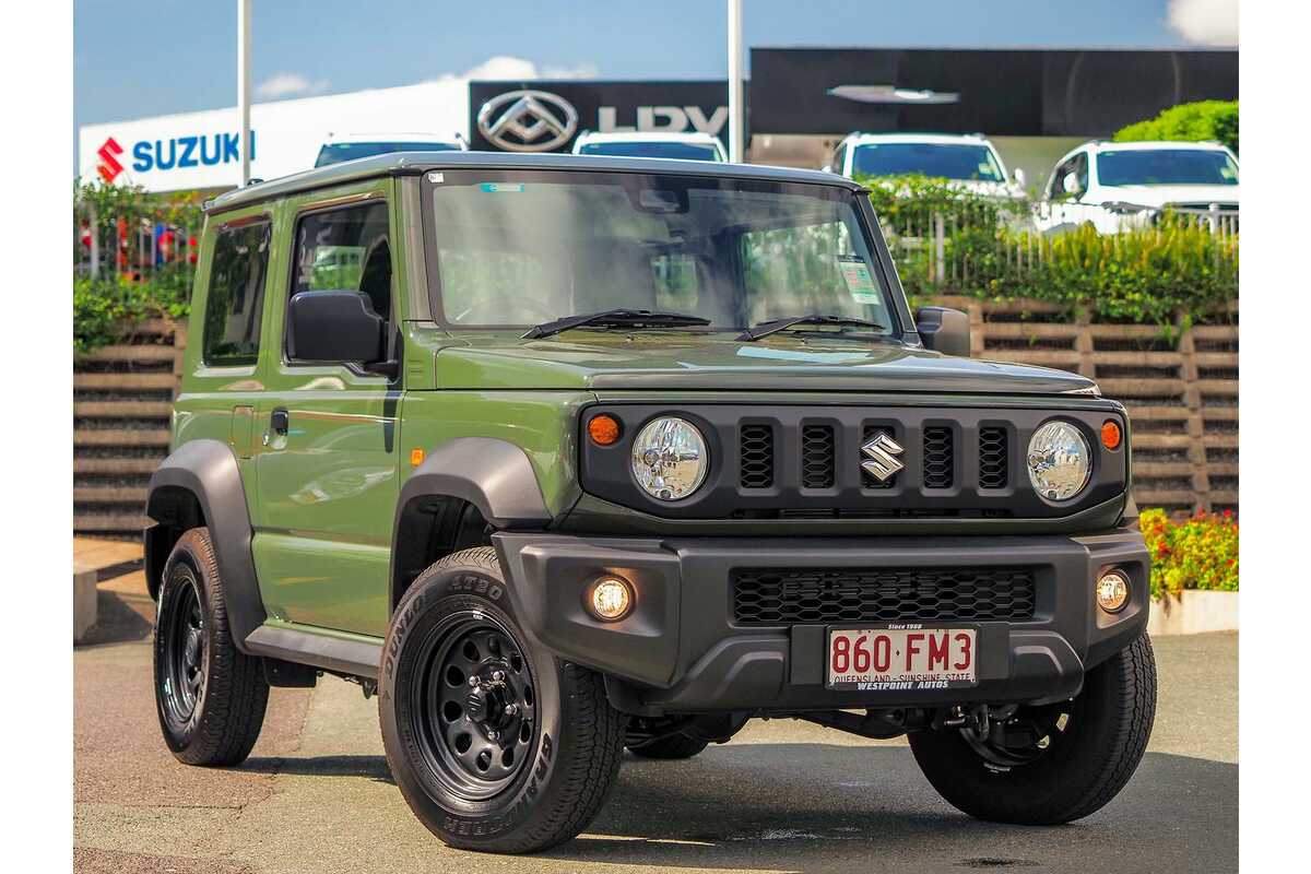 SOLD 2022 Suzuki Jimny Lite in Green Demo SUV Indooroopilly QLD
