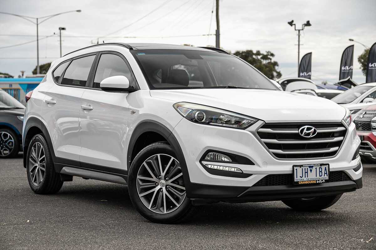 SOLD 2017 Hyundai Tucson Active X in White | Used SUV | Cranbourne VIC