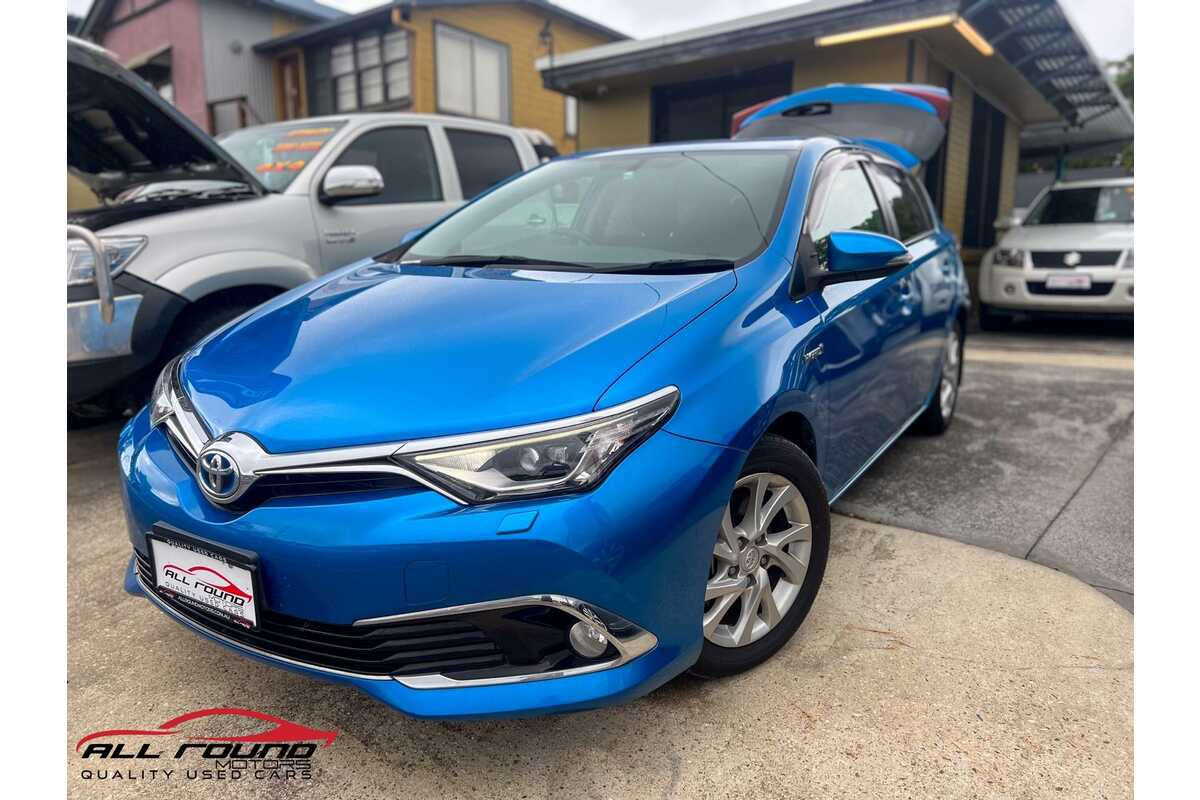 2018 Toyota COROLLA HYBRID ZWE186R MY16