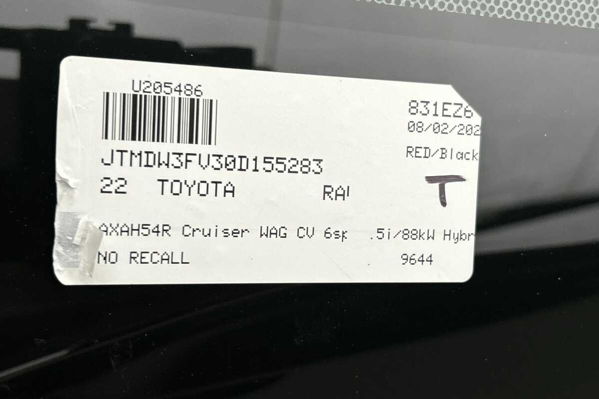 2022 Toyota RAV4 Cruiser AXAH54R