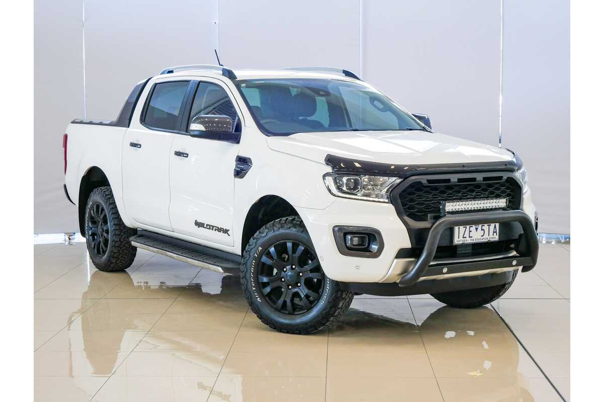 SOLD 2020 Ford Ranger Wildtrak in White | Used Ute | Ravenhall VIC
