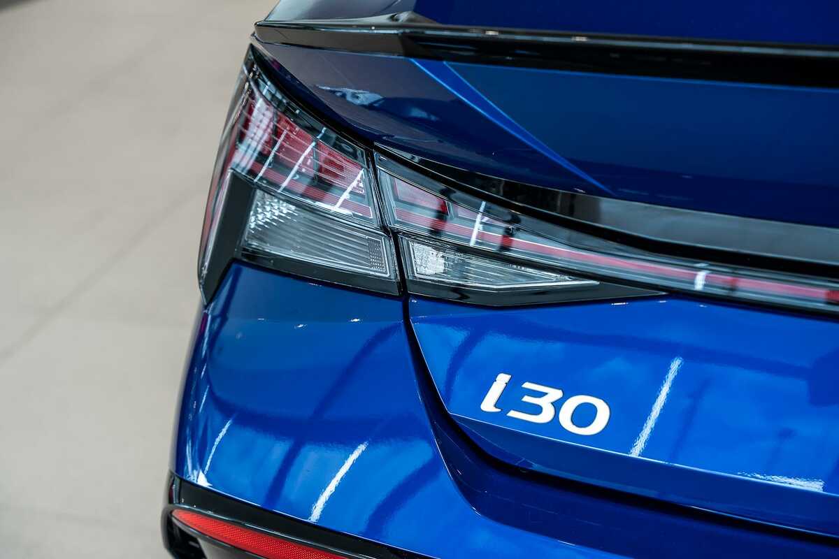 SOLD 2023 Hyundai i30 N Line Premium New Sedan Chullora NSW