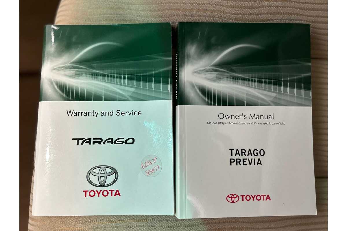 2014 Toyota Tarago GLX GSR50R