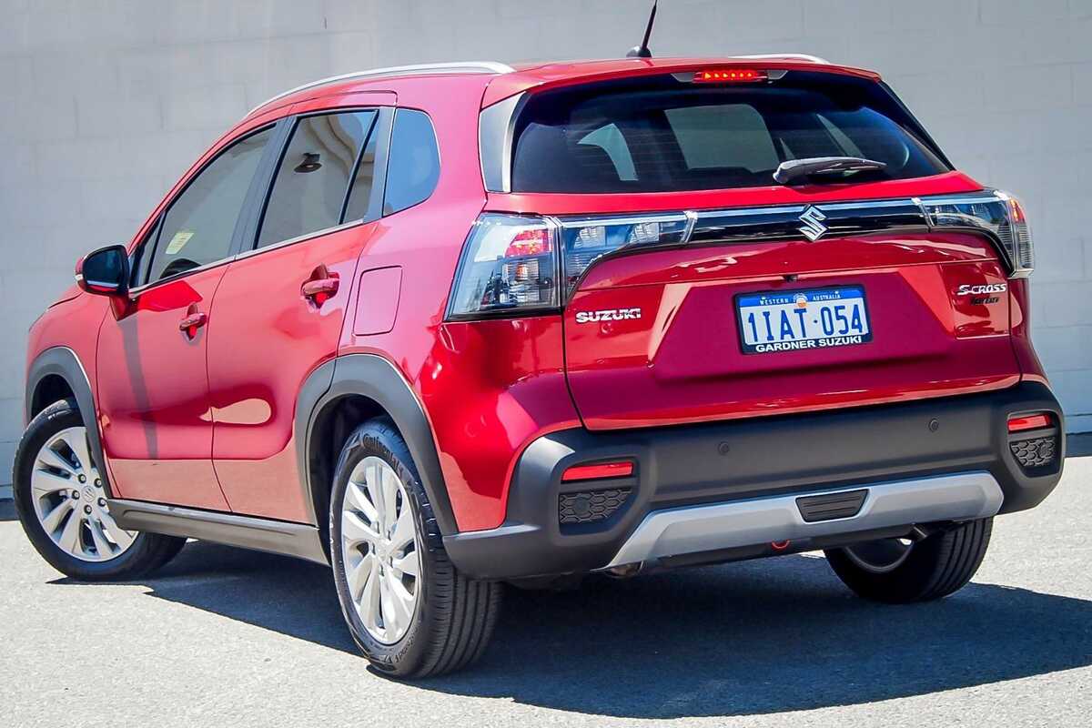 SOLD 2023 Suzuki SCross in Red Demo Hatch Cannington WA