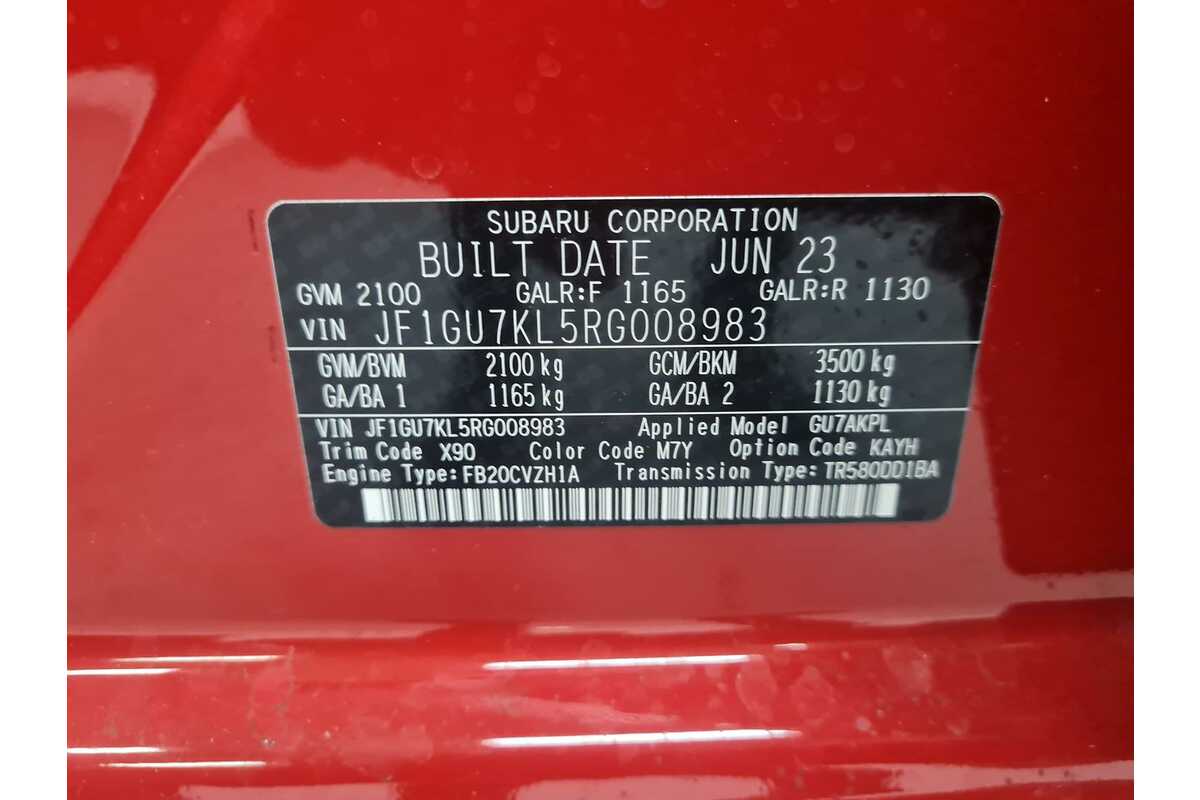 2023 Subaru Crosstrek 2.0S G6X