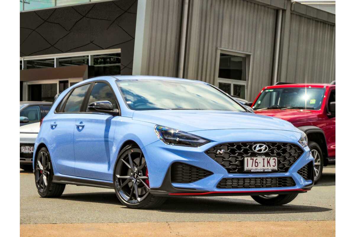 SOLD 2023 Hyundai i30 N in Blue | Demo Hatch | Indooroopilly QLD
