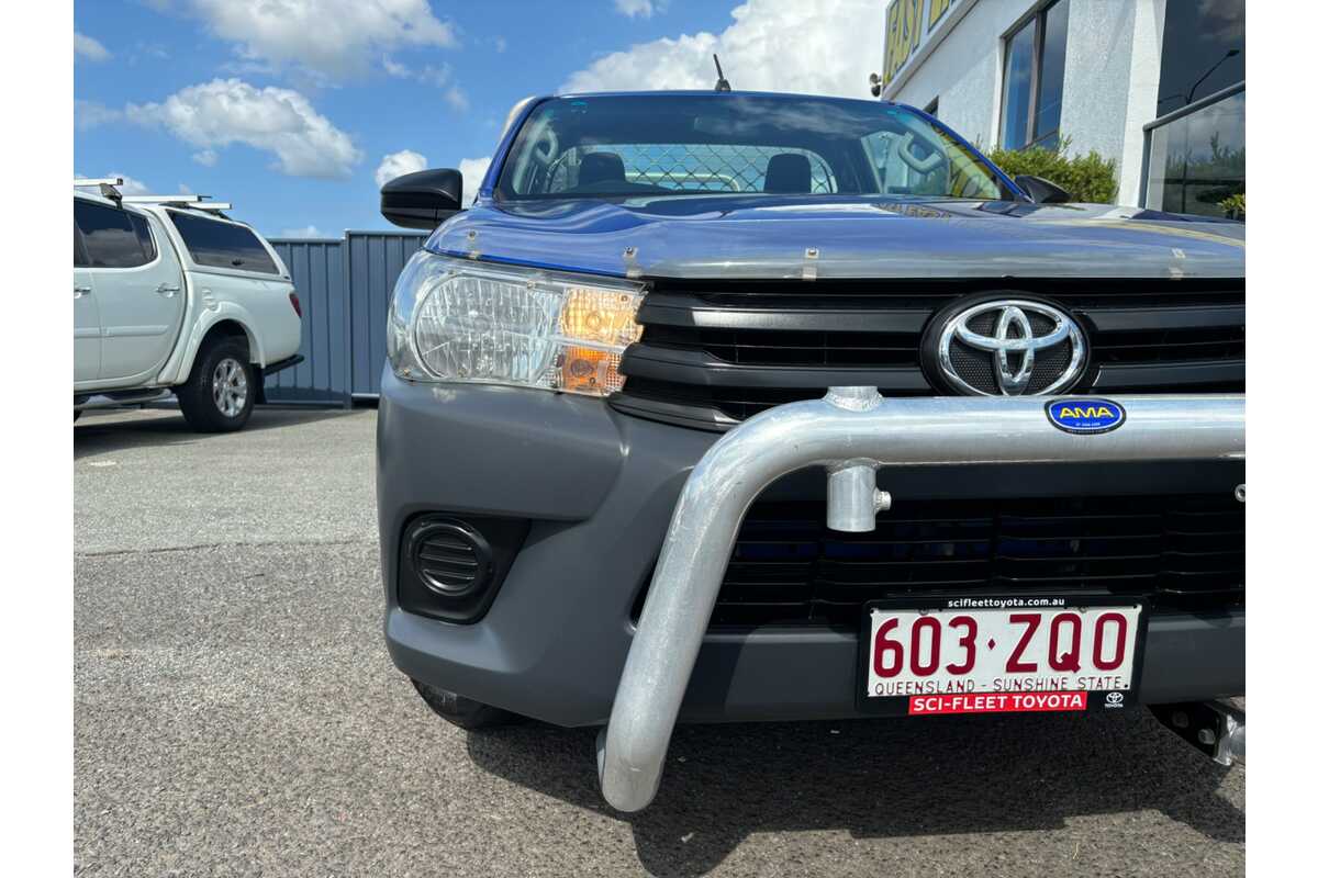 2016 Toyota Hilux Workmate TGN121R Rear Wheel Drive