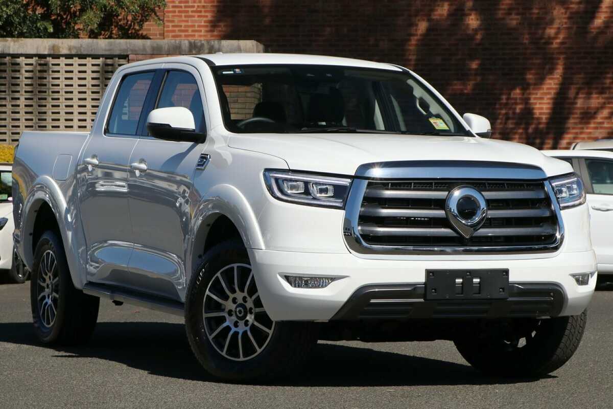 SOLD 2024 GWM Ute Cannon in Pearl White New Ute Osborne Park WA