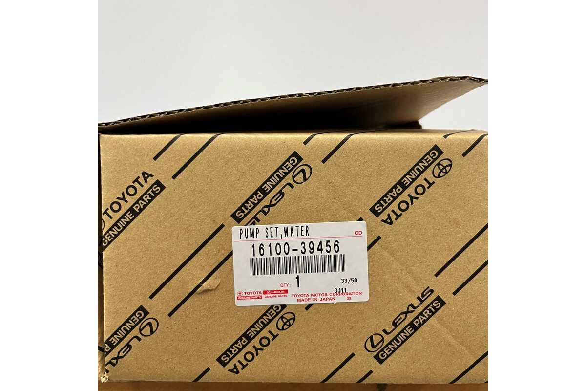Genuine Toyota Water Pump - Kluger, Rav4, Camry - 2GRFE - 1610039456