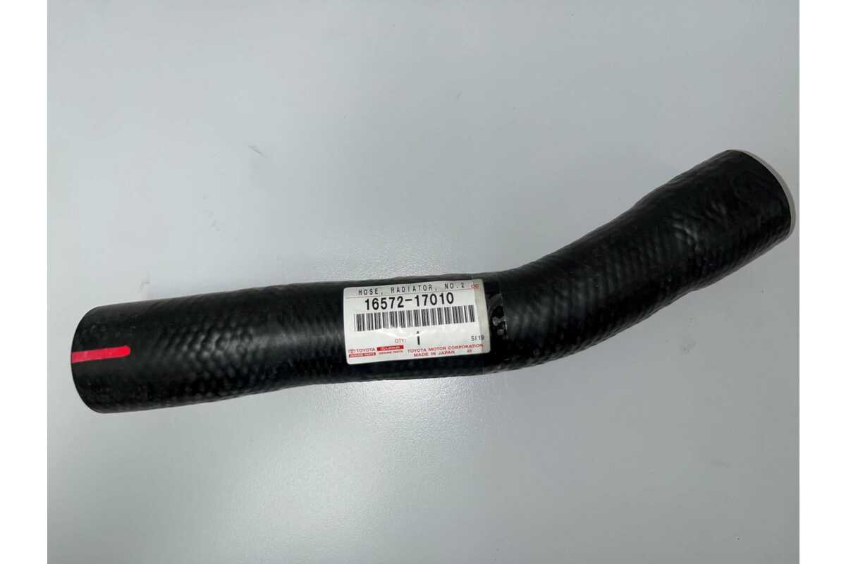 Genuine Toyota Radiator Hose - LandCruiser HDJ80/HZJ80 - 1HZ/1HD - 1657217010