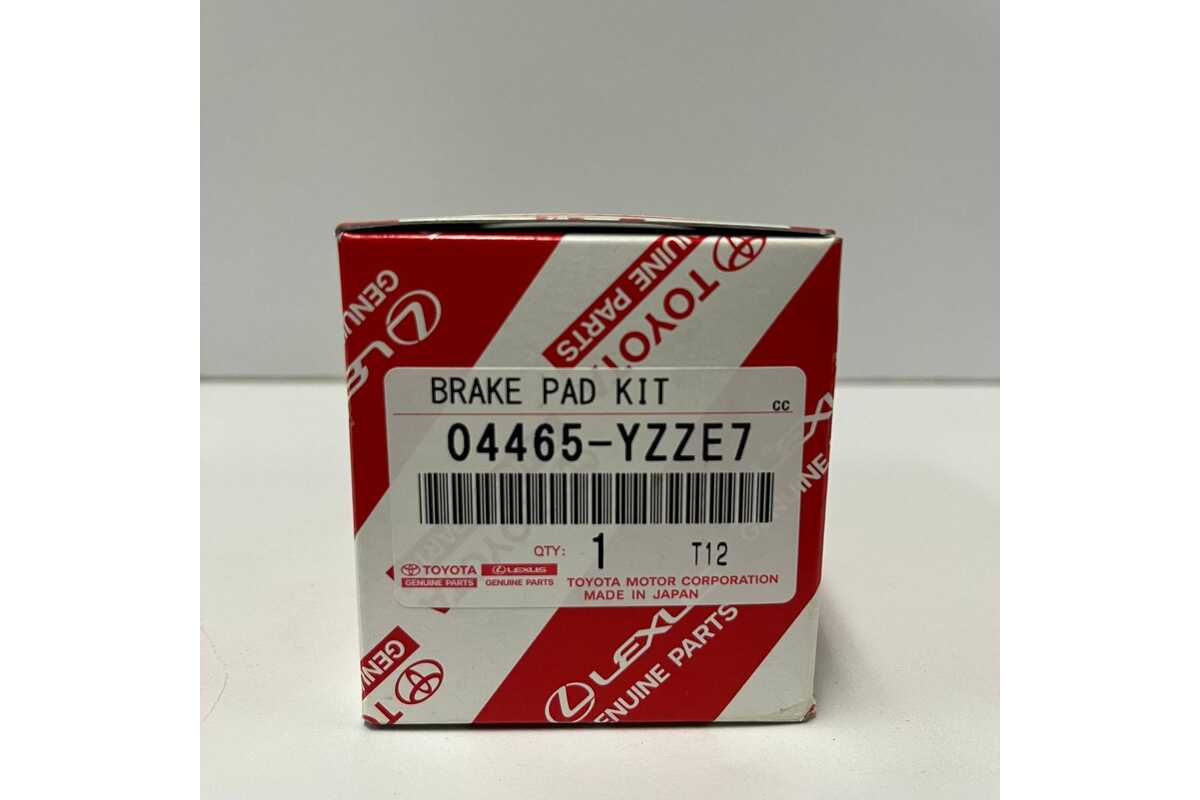 Genuine Toyota Front Brake Pads - Hilux LN167R, 1997-2000 - 04465YZZE7