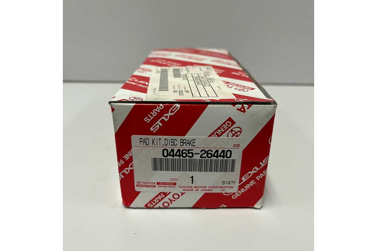 Genuine Toyota Front Brake Pads - HiAce 300 Series 2019-onwards - 0446526440