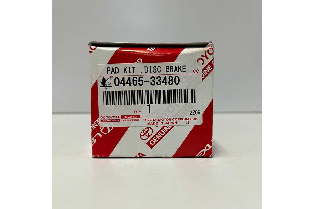 Genuine Toyota Front Brake Pads - Rav4, Camry - 0446533480