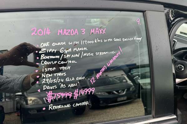 2014 Mazda 3 Maxx BM Series