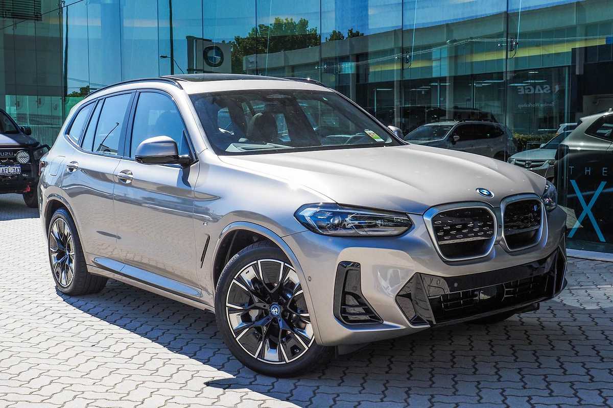 SOLD 2023 BMW iX3 in Cashmere Silver meta llic | Demo SUV | Burswood WA