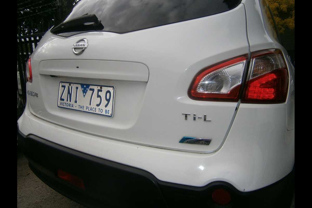 2013 Nissan Dualis +2 TI-L (4x2) J10 MY13
