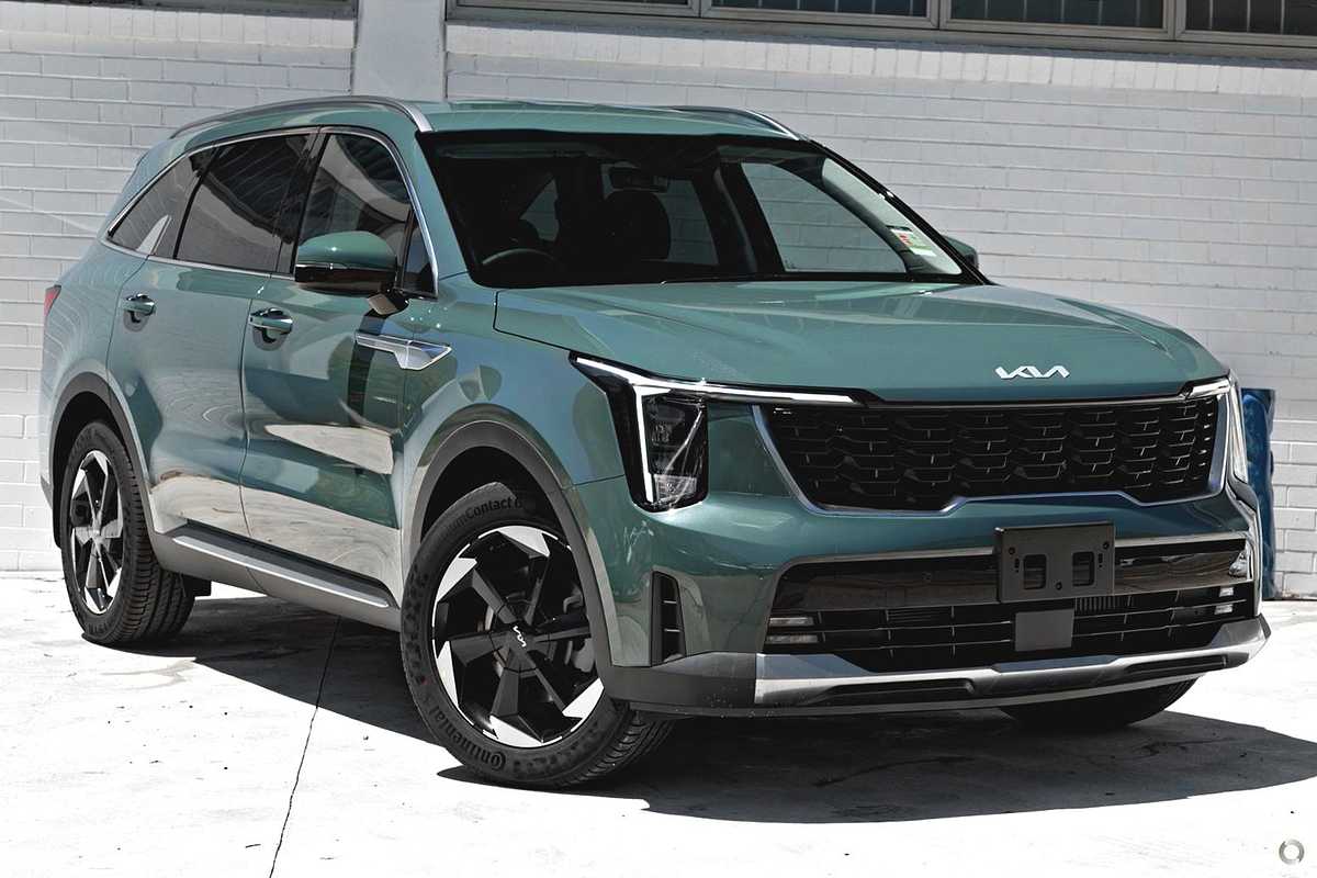 SOLD 2024 Kia Sorento Sport+ in Green Demo SUV Cheltenham VIC