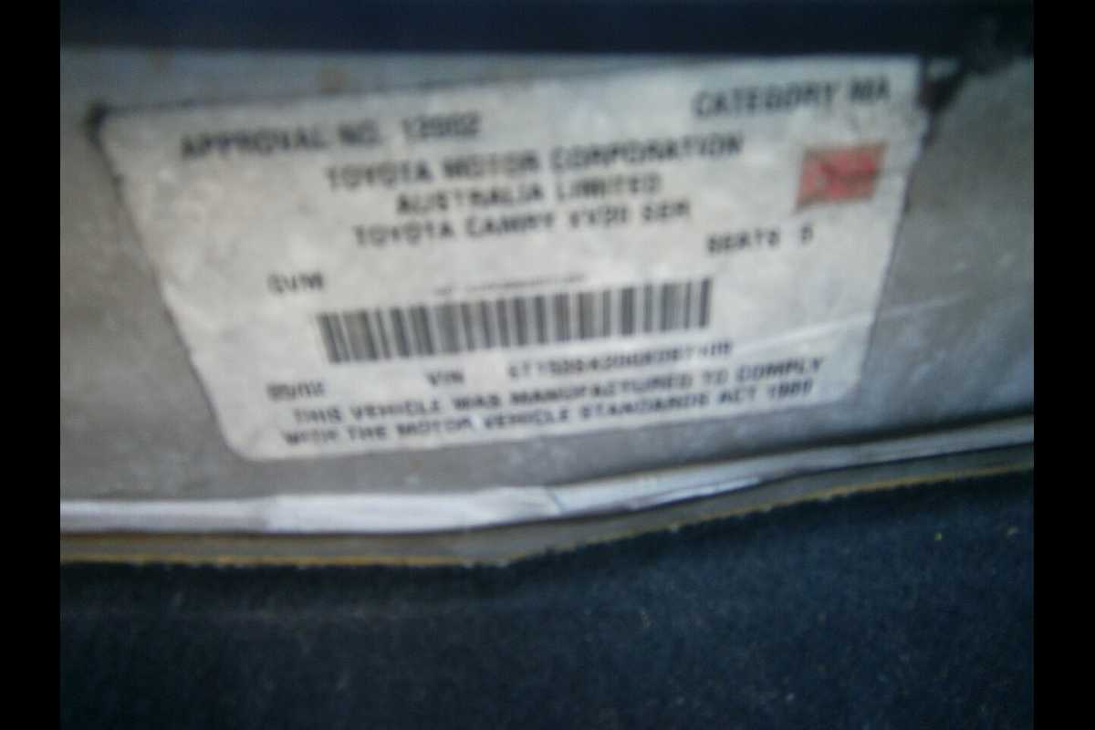 2002 Toyota Camry CSi SXV20R (ii)