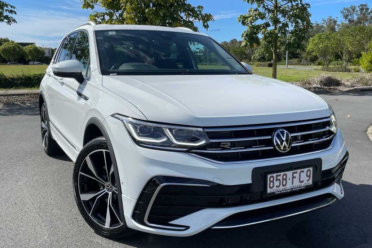 SOLD 2022 Volkswagen Tiguan 162TSI RLine Demo SUV Maroochydore QLD