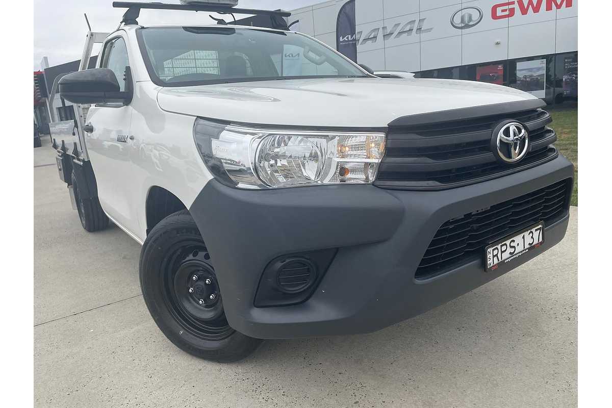 2018 Toyota Hilux Workmate TGN121R Rear Wheel Drive
