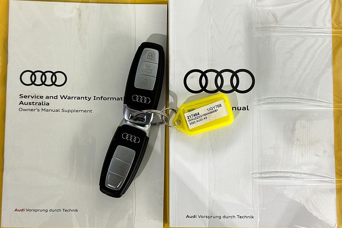 2022 Audi A3 35 TFSI MHEV 8Y MY22