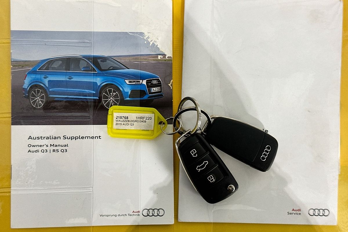 2015 Audi Q3 2.0 TFSI SPORT QUATTRO (132kW) 8U MY16