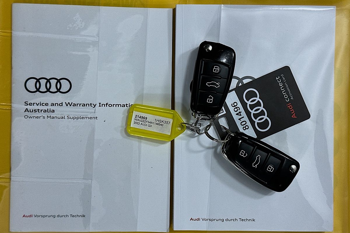 2022 Audi Q3 35 TFSI S LINE F3 MY22