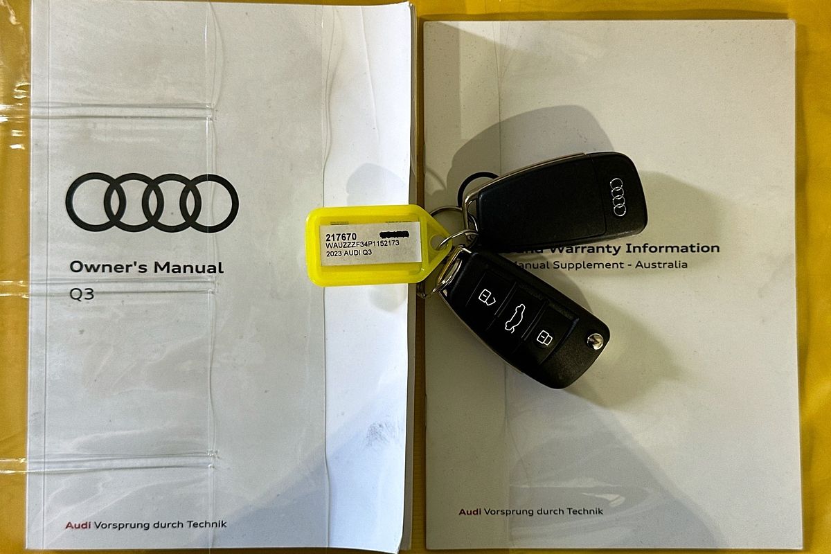 2023 Audi Q3 35 TFSI S LINE F3 MY23