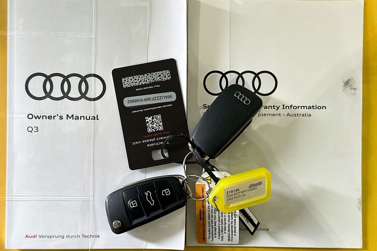 2023 Audi Q3 35 TFSI S LINE F3 MY24