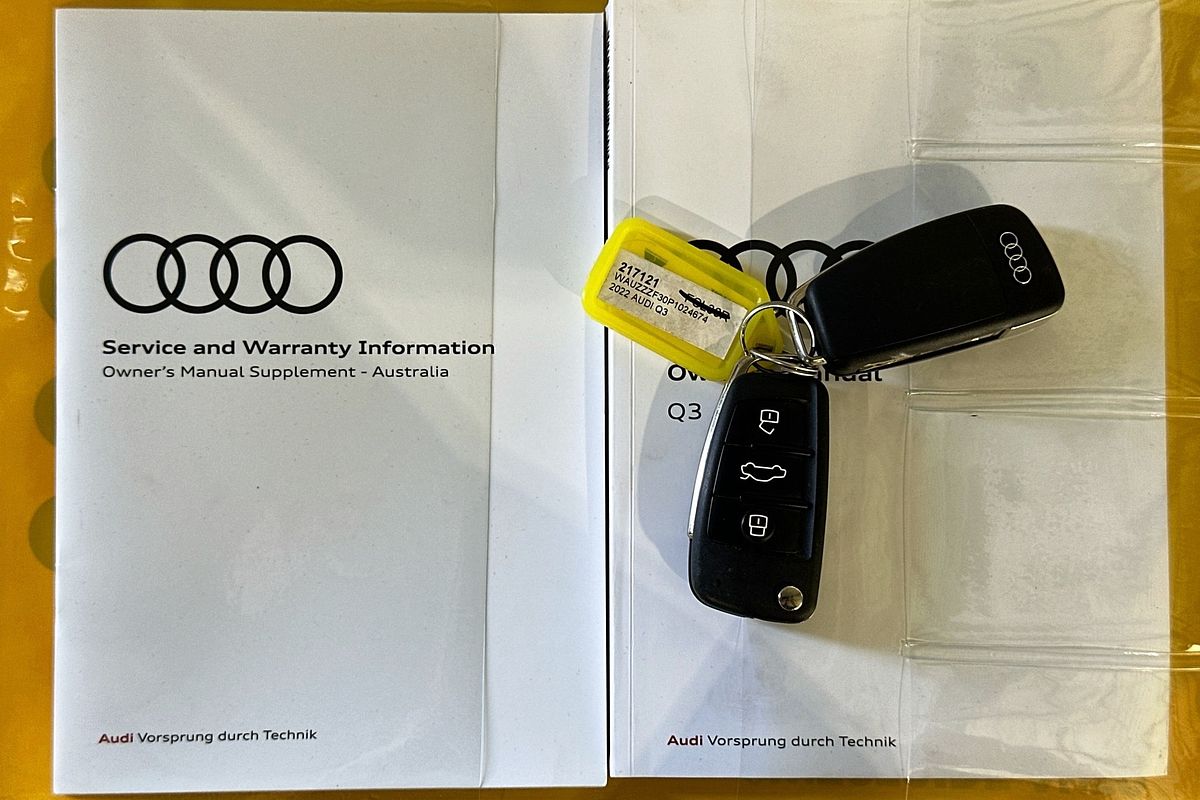 2022 Audi Q3 40 TFSI QUATTRO S LINE F3 MY23