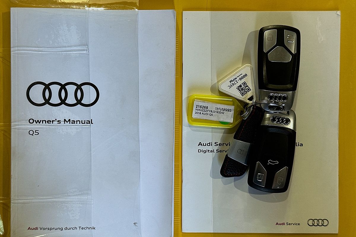 2018 Audi Q5 2.0 TDI QUATTRO SPORT FY MY18