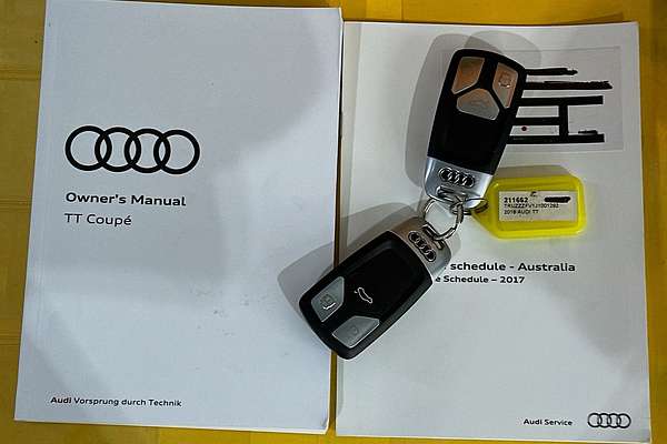 2018 Audi TT 2.0 TFSI QUATTRO S-LINE FV3 MY18