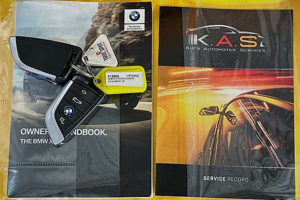 2018 BMW X3 xDRIVE30d M SPORT G01