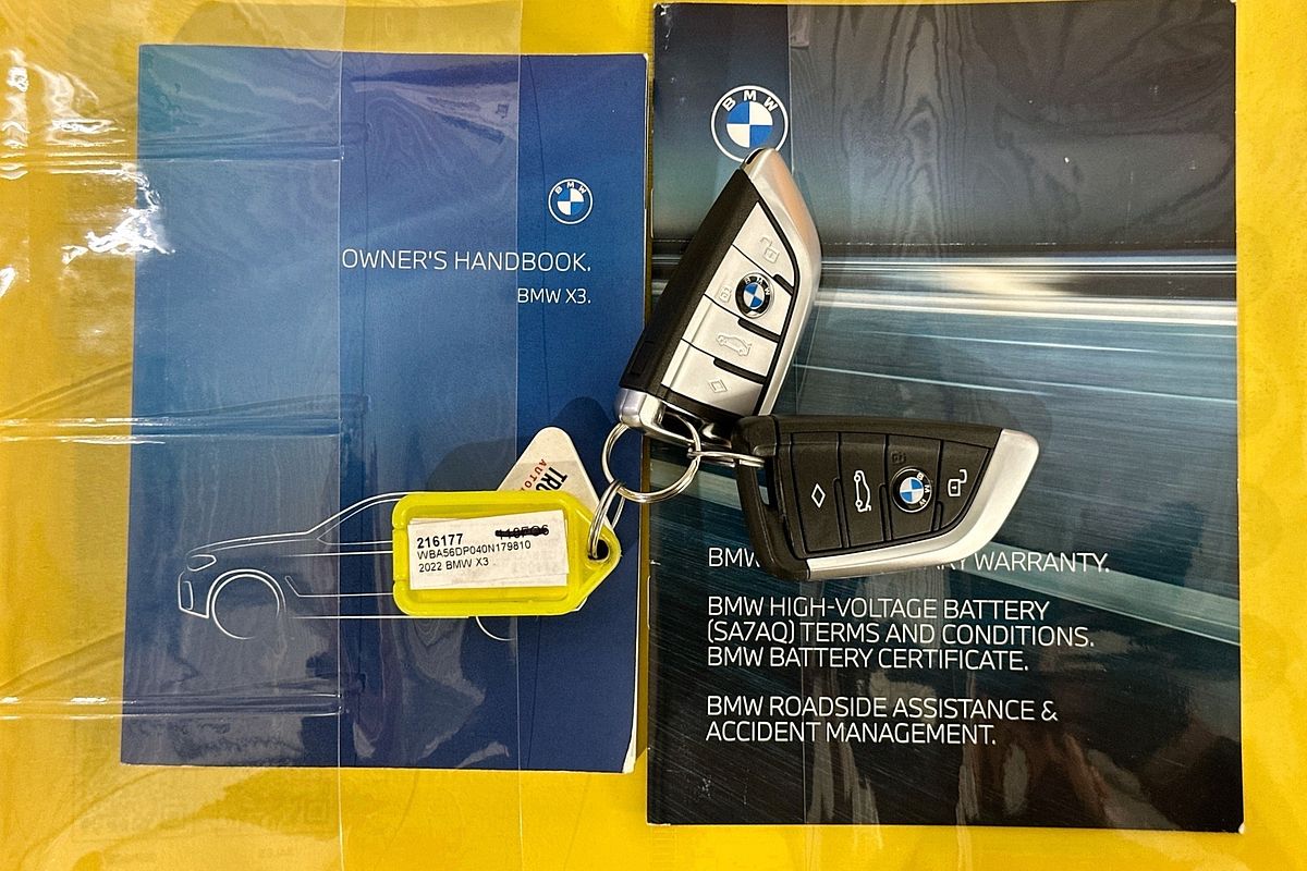 2022 BMW X3 xDRIVE30i M SPORT G01