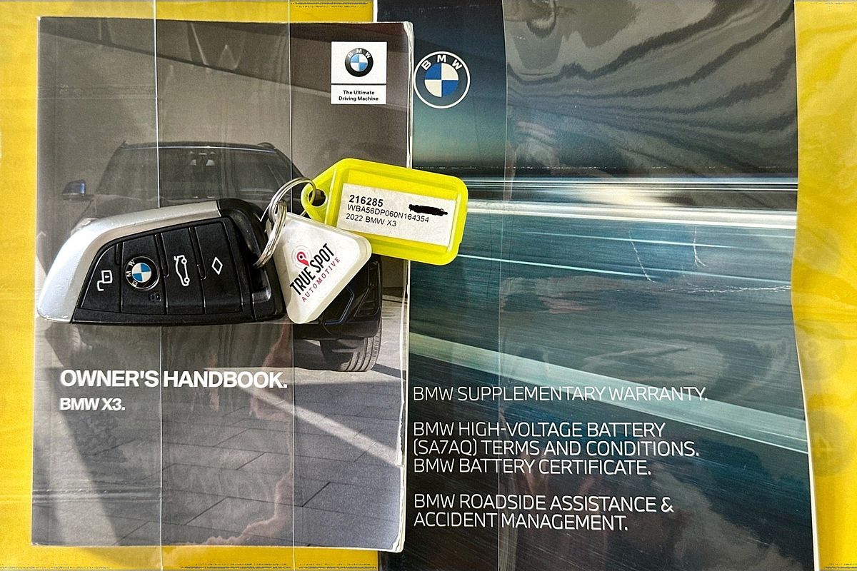 2022 BMW X3 xDRIVE30i M SPORT G01