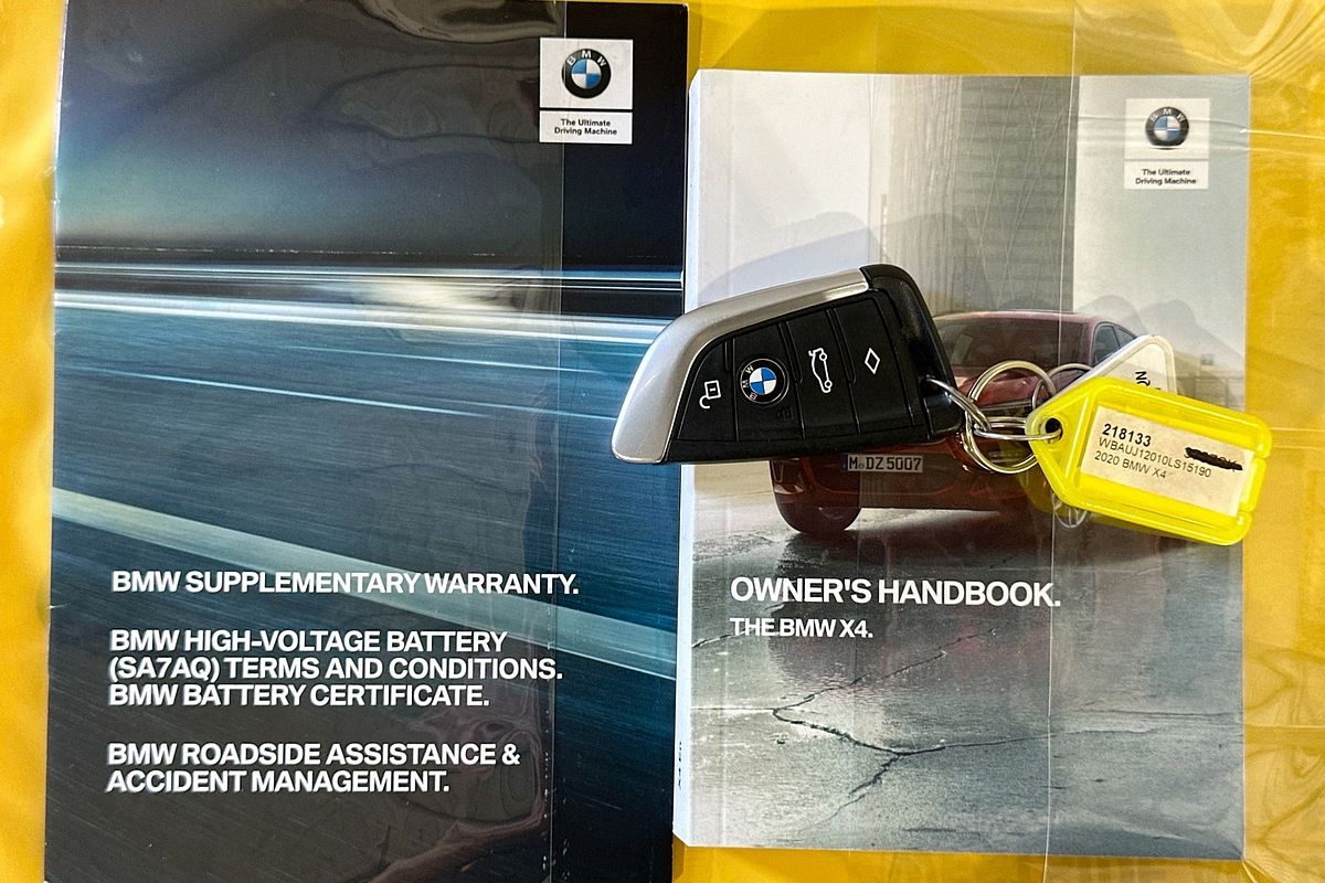 2020 BMW X4 xDRIVE20i M SPORT G02