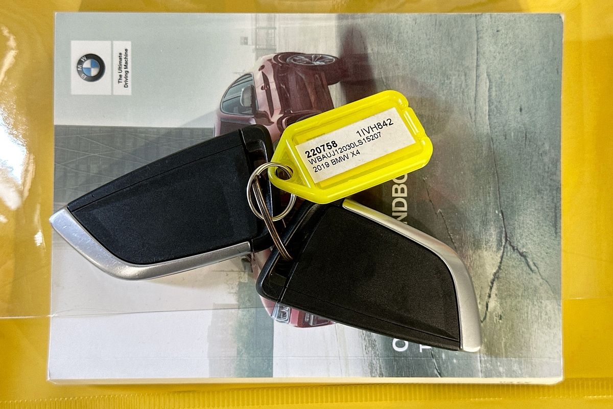 2019 BMW X4 xDRIVE20i M SPORT G02