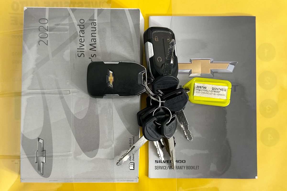 2020 Chevrolet SILVERADO 1500 LTZ PREMIUM EDITION MY20 4X4