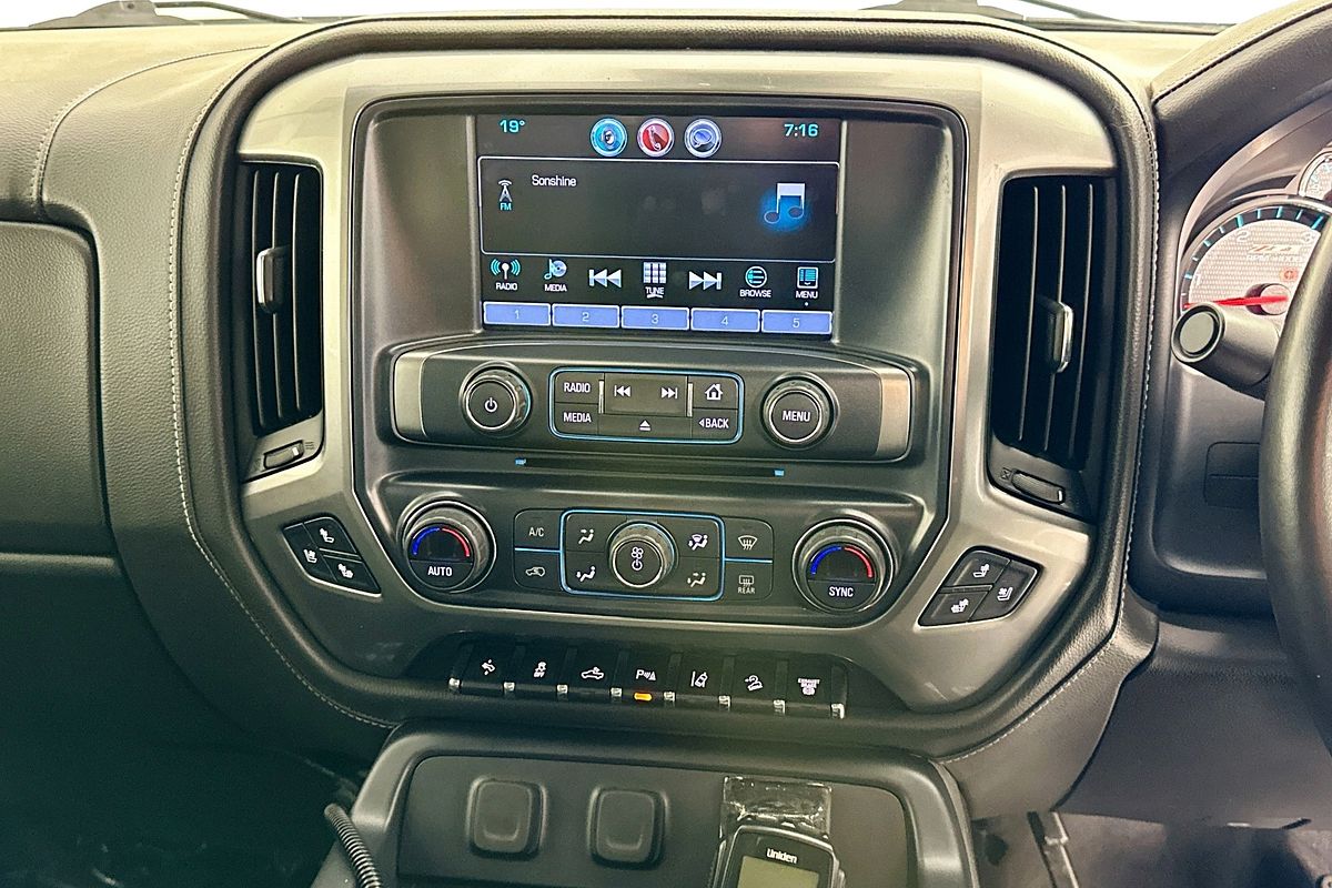 2019 Chevrolet SILVERADO 2500HD LTZ CUSTOM SPORT EDT CK25743 MY19 4X4