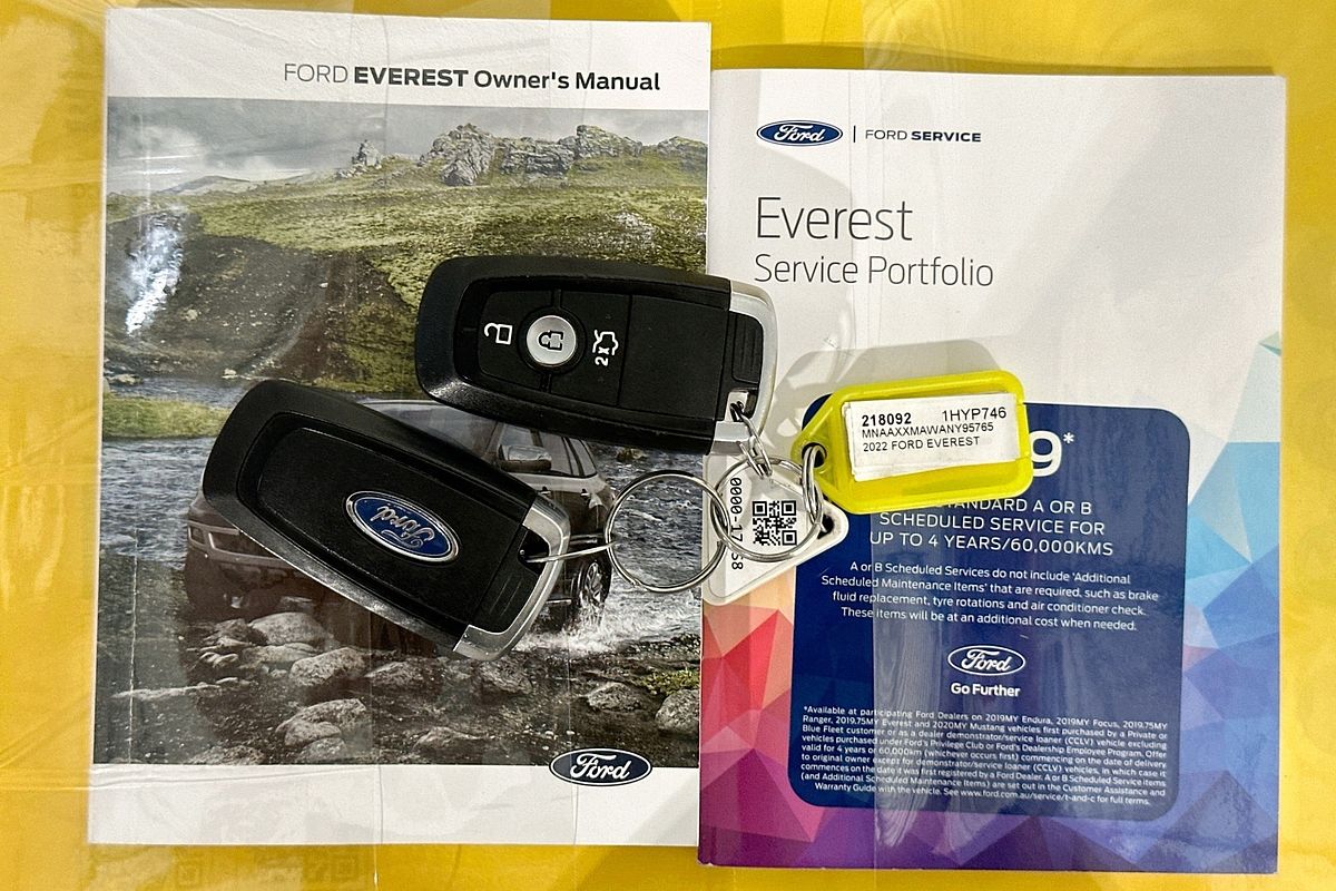 2022 Ford EVEREST TITANIUM (4WD) UA II MY21.75 2.0L