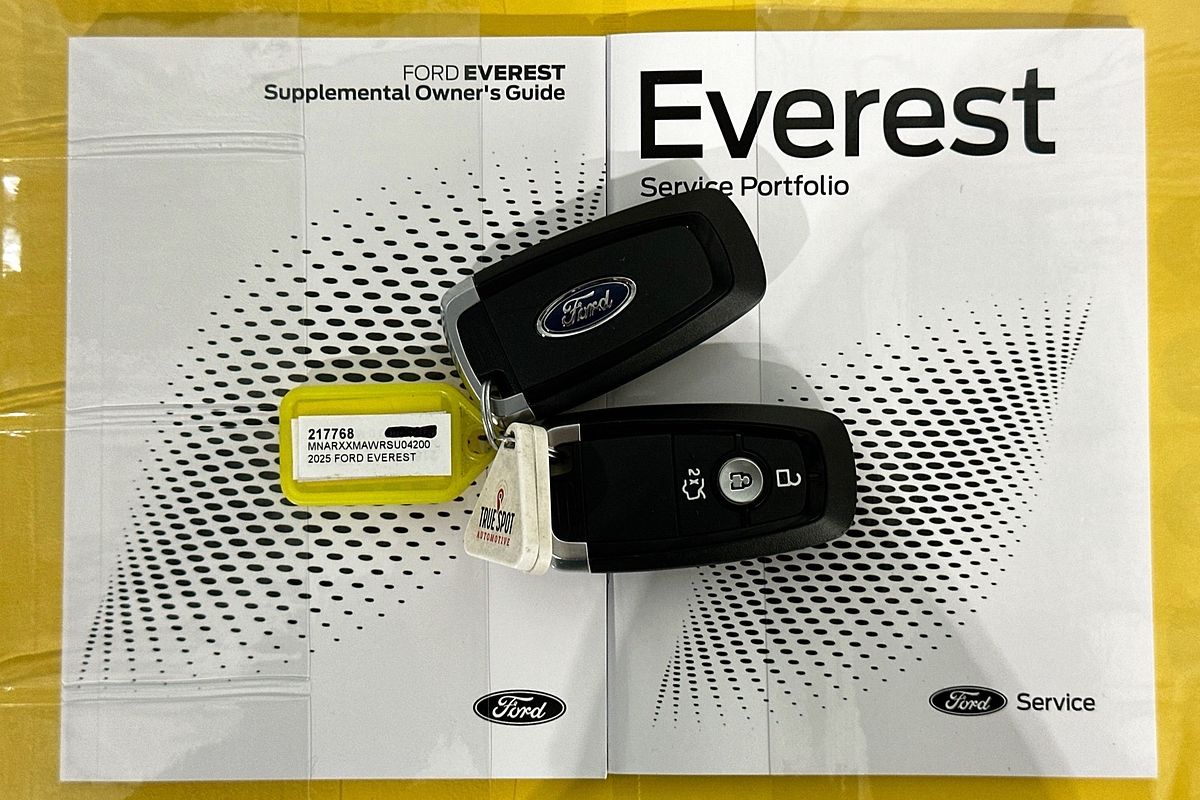 2025 Ford EVEREST PLATINUM (4WD) MY25.25 3.0L