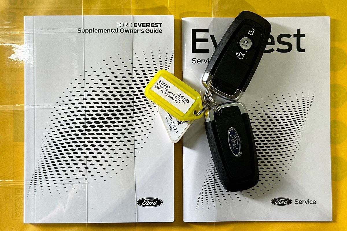 2025 Ford EVEREST WILDTRAK (4WD) UB MY25.25 3.0L