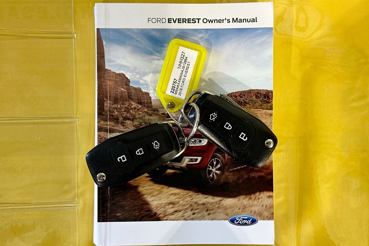 2018 Ford Everest TREND (4WD 7 SEAT) UA II MY19 3.2L